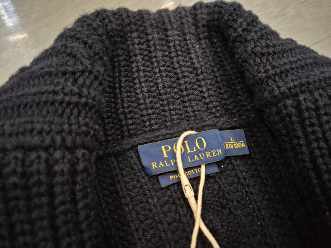 폴로랄프로렌 레터맨 숄카라 가디건 상품이미지5