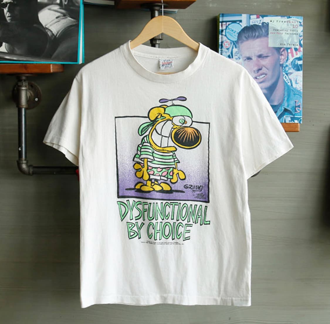 90's 빈티지 카툰 반팔티 상품이미지1