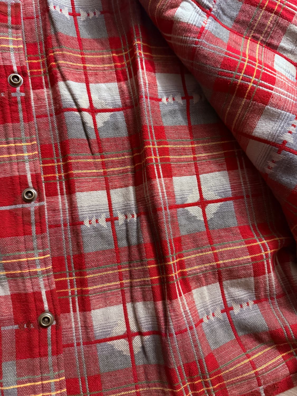 rrl 더블알엘 나바호 체크 셔츠 자켓 xl 택채 새상품 상품이미지1