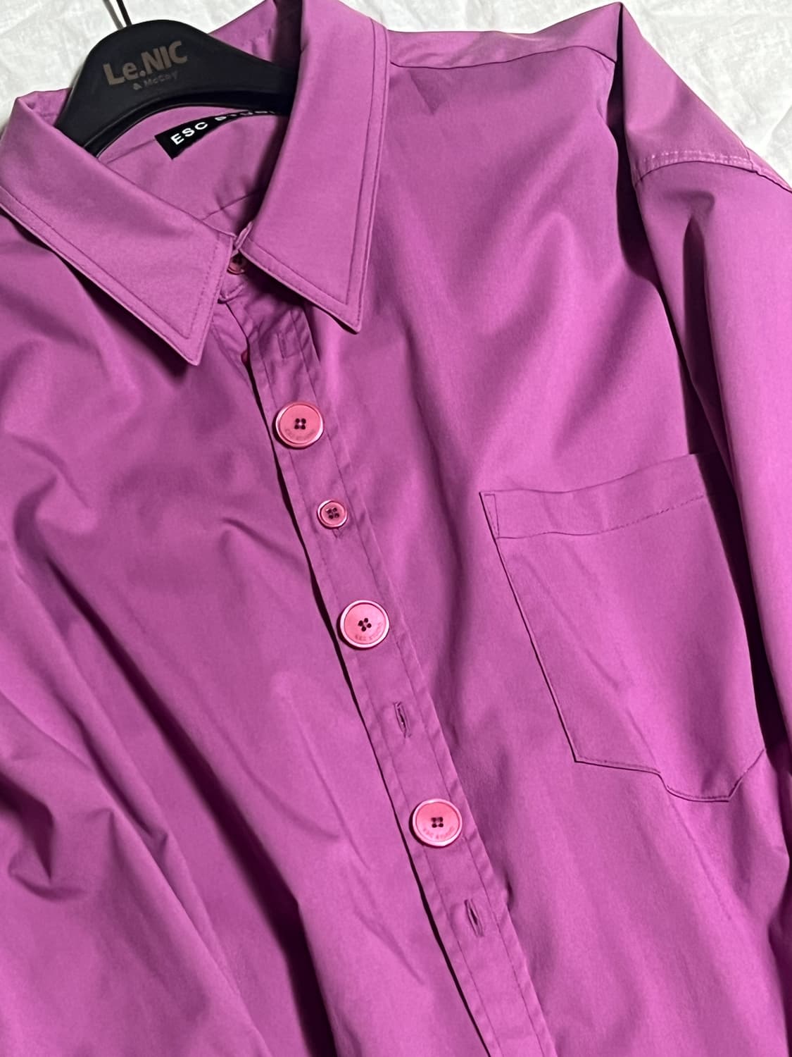 (2회착) 존예 버튼 esc studio 셔츠 상품이미지1