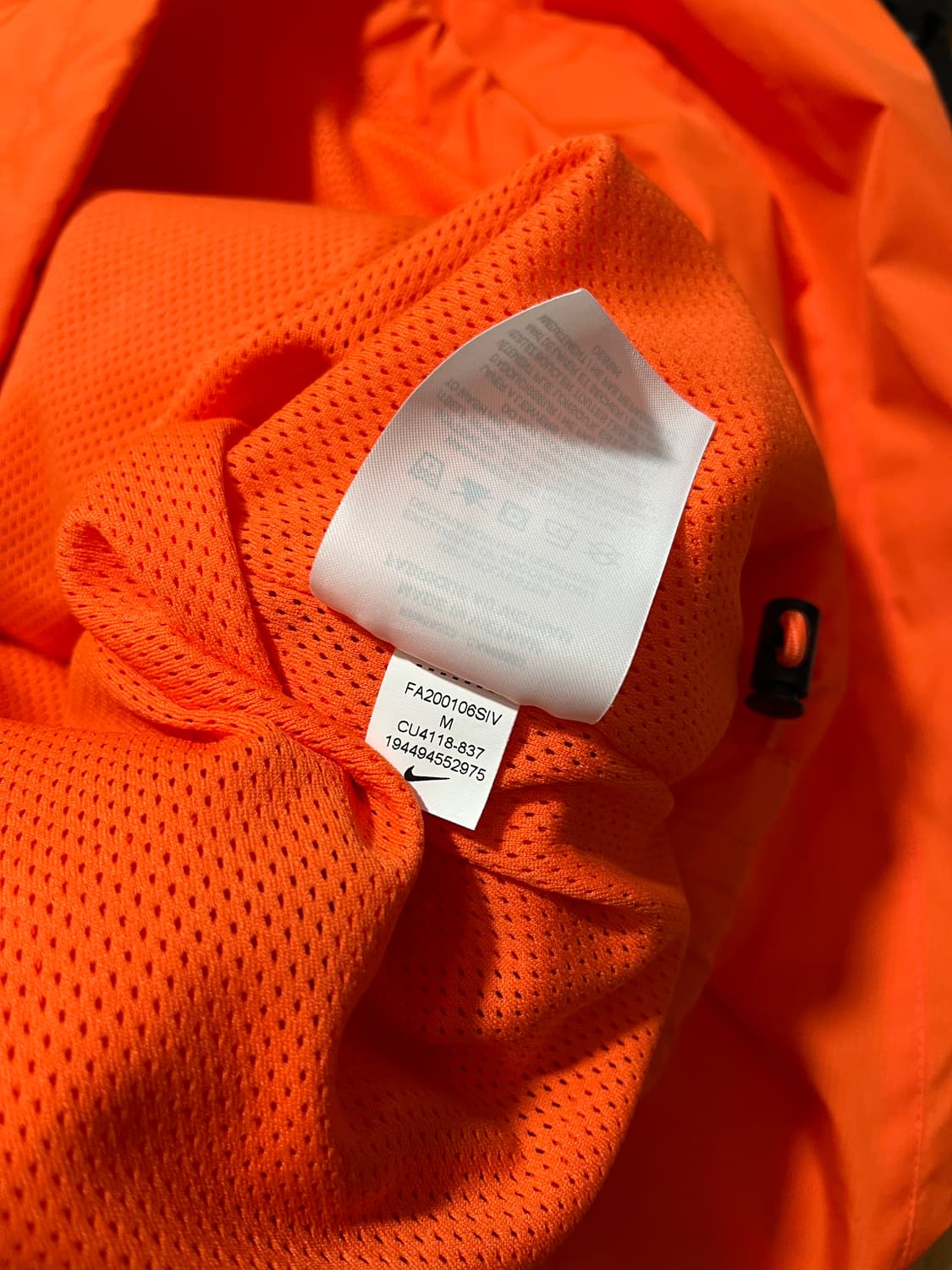 나이키 에어 아노락 바람막이 자켓 윈드러너 해외사이즈 M 상품이미지6