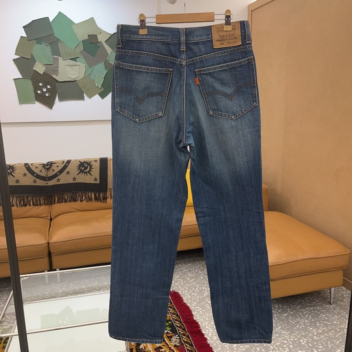 리바이스 220 오렌지탭 데님 청바지 82 C06301 상품이미지2