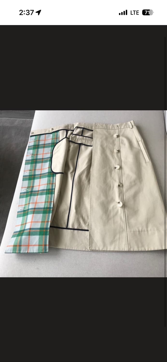 티비 tibi 랩 스커트 상품이미지1