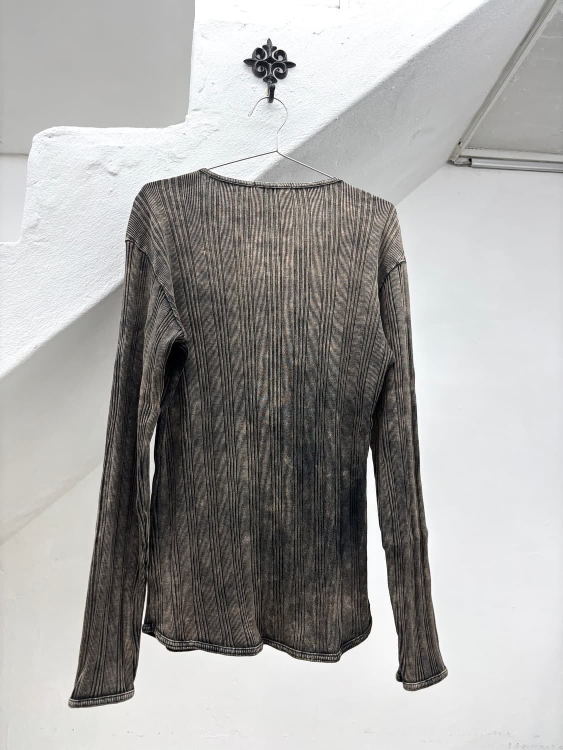 Dirt sand henley neck long sleeve   상품이미지9