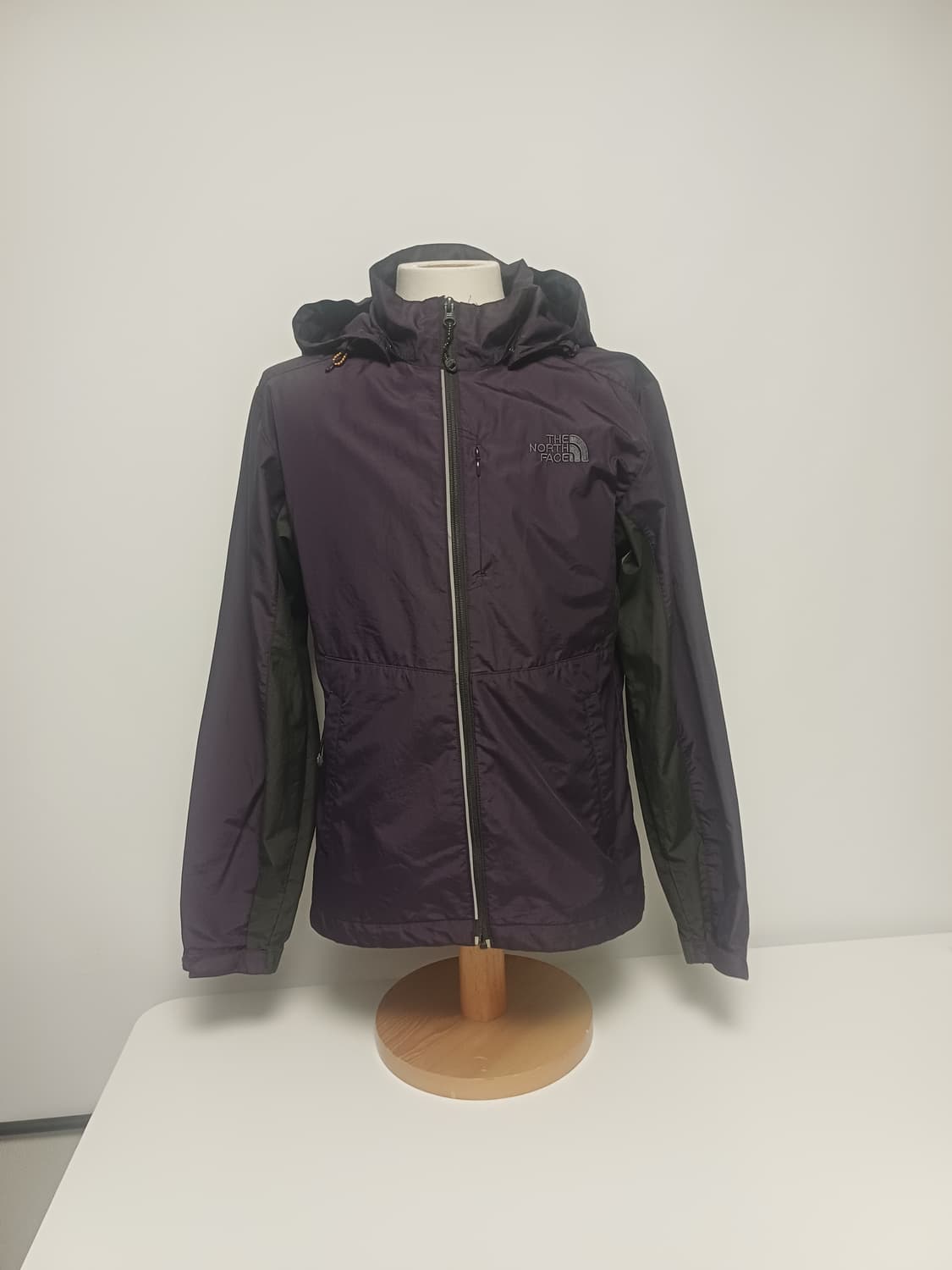 [Vintage] 노스페이스 올드스쿨 투톤 윈드브레이커 (퍼플/다크그린) 상품이미지1
