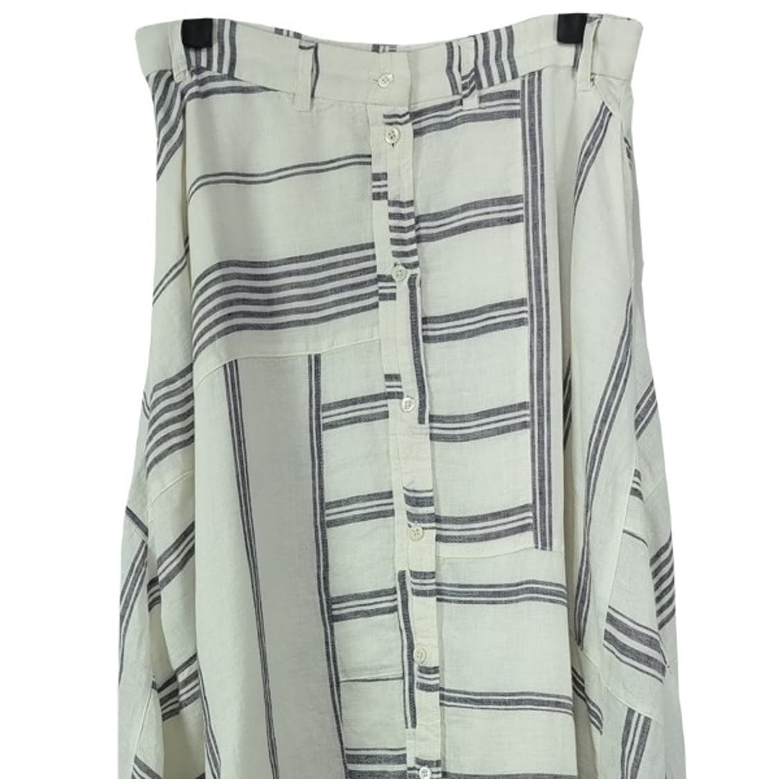 [폴로 랄프로렌] 기하학 패턴 린넨 버튼 롱스커트 M19636 상품이미지4