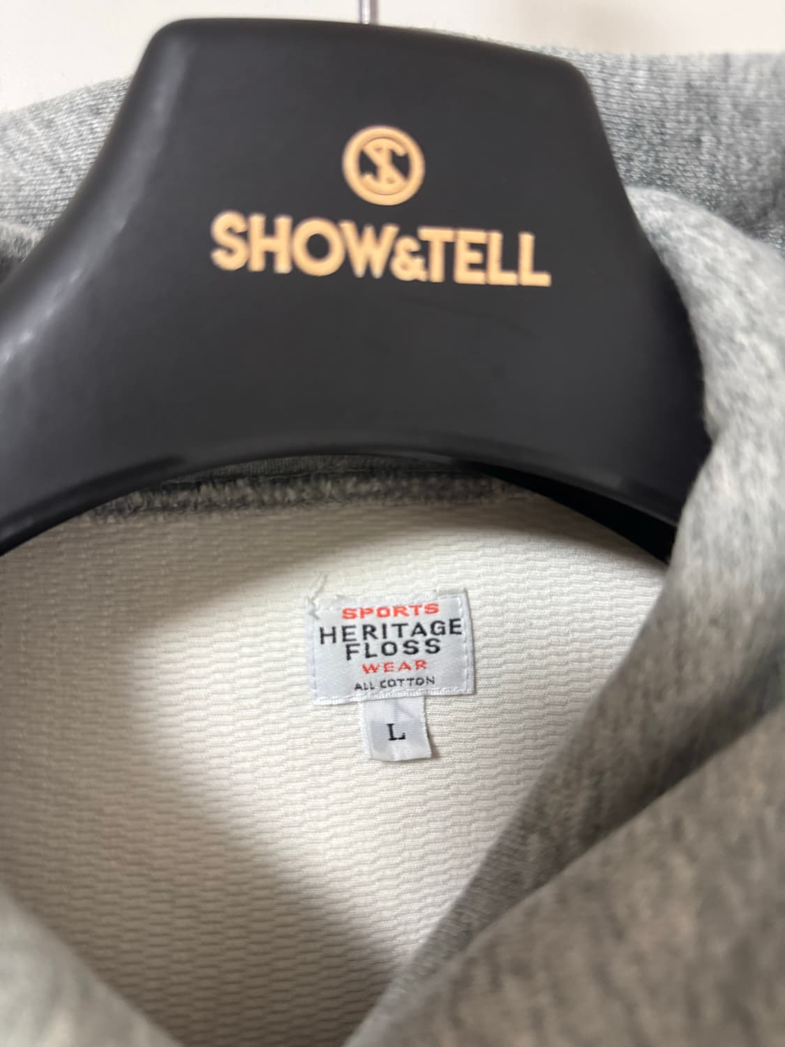 헤리티지플로스 첫시즌 후드집업 상품이미지3