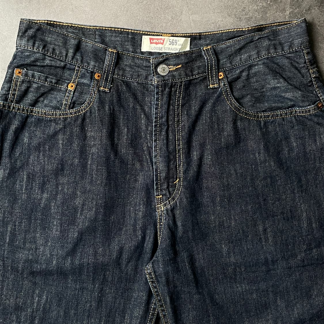LEVI'S 리바이스569 빈티지 인디고 데님 하프팬츠 A01170 상품이미지2