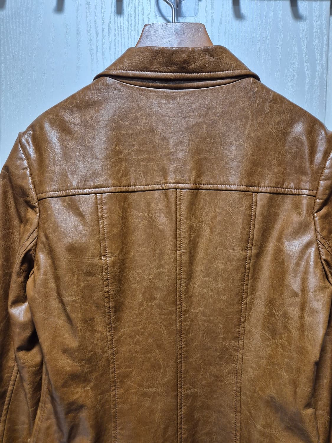 JPN 빈티지 브라운 가죽 자켓 상품이미지8