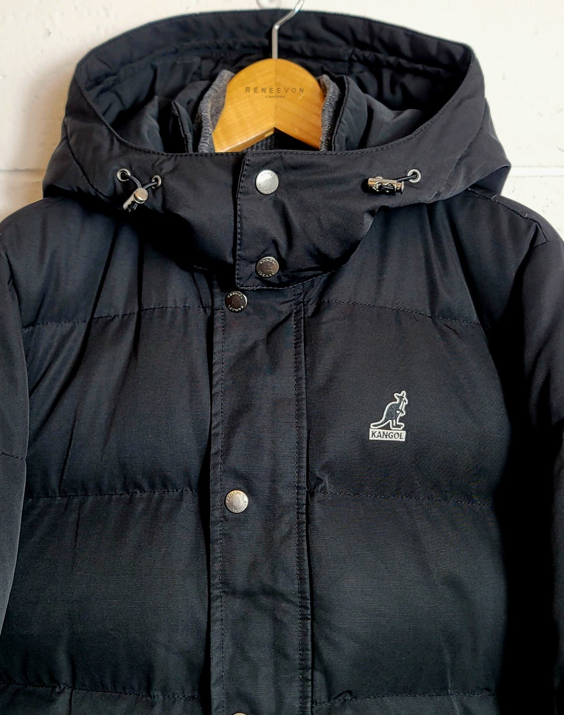 캉골(KANGOL, 남여공용) 베이직 숏점퍼(패딩점퍼) 판매 상품이미지4