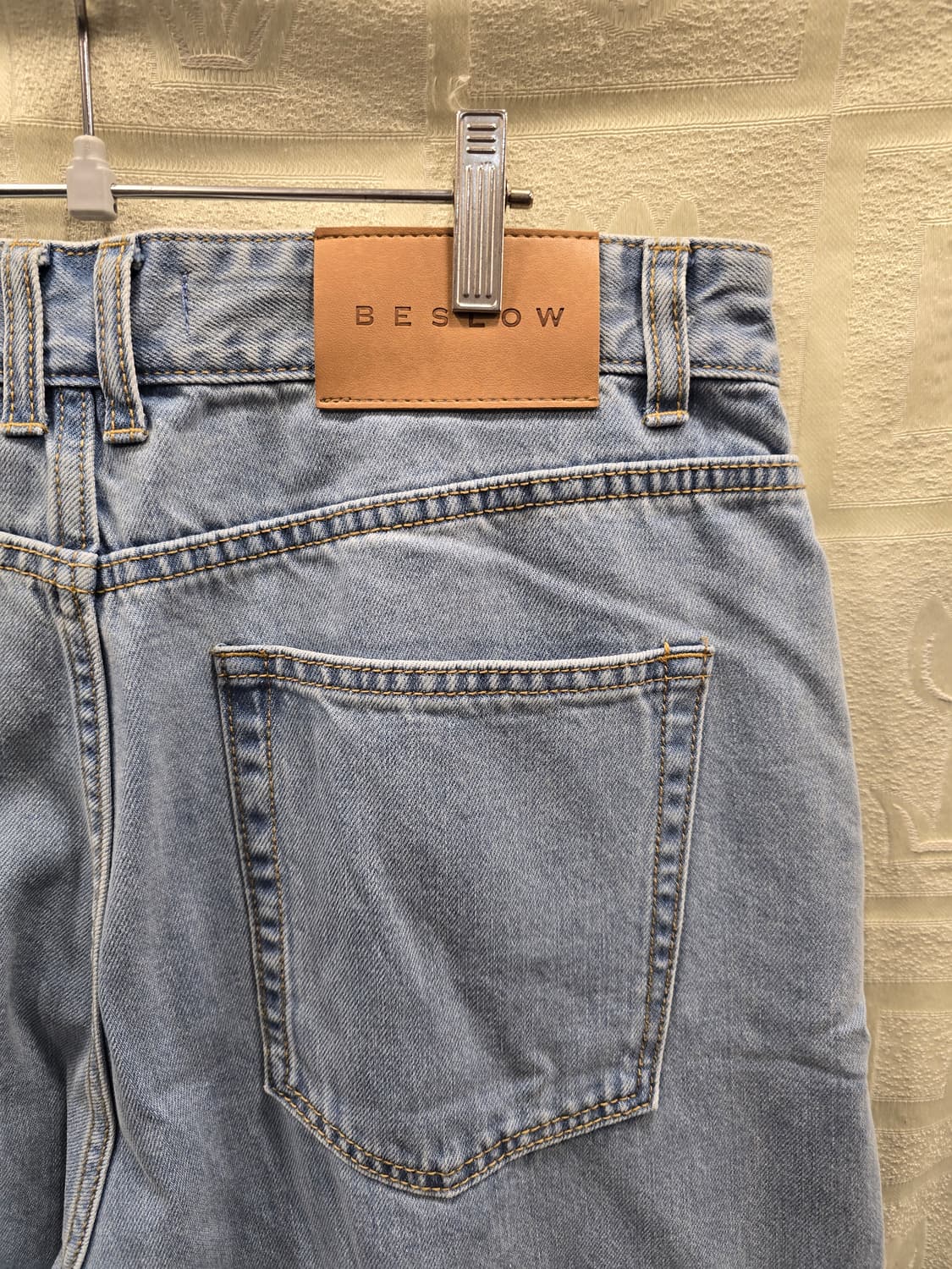 비슬로우 BESLOW 연청 와이드 데님 팬츠 31~32 상품이미지6