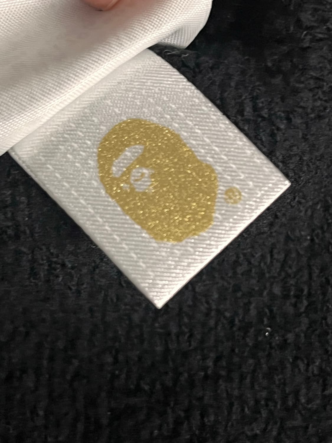 새상품급) 베이프 다크블루 반카모 샤크 후드집업 상품이미지4