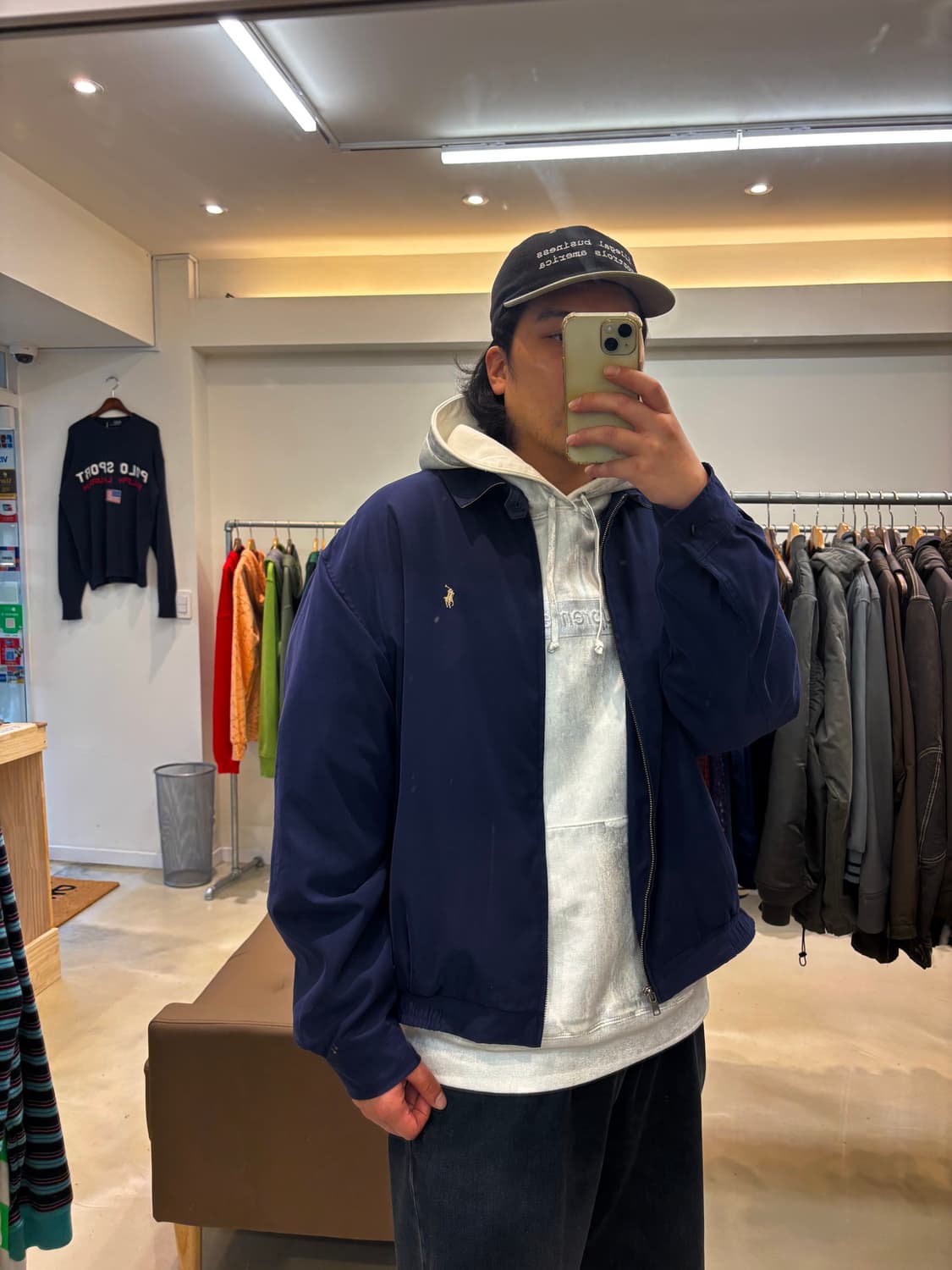 폴로 랄프로렌 폴리쉘 블루종 상품이미지8