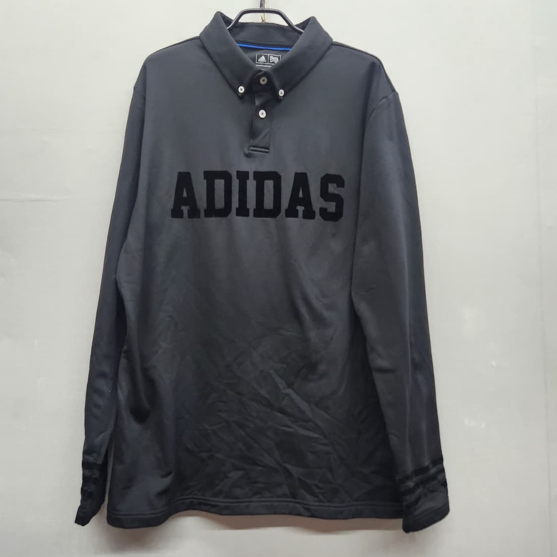 아디다스 클라이 기능성 빅로고 PK 긴팔티 L~XL 상품이미지1