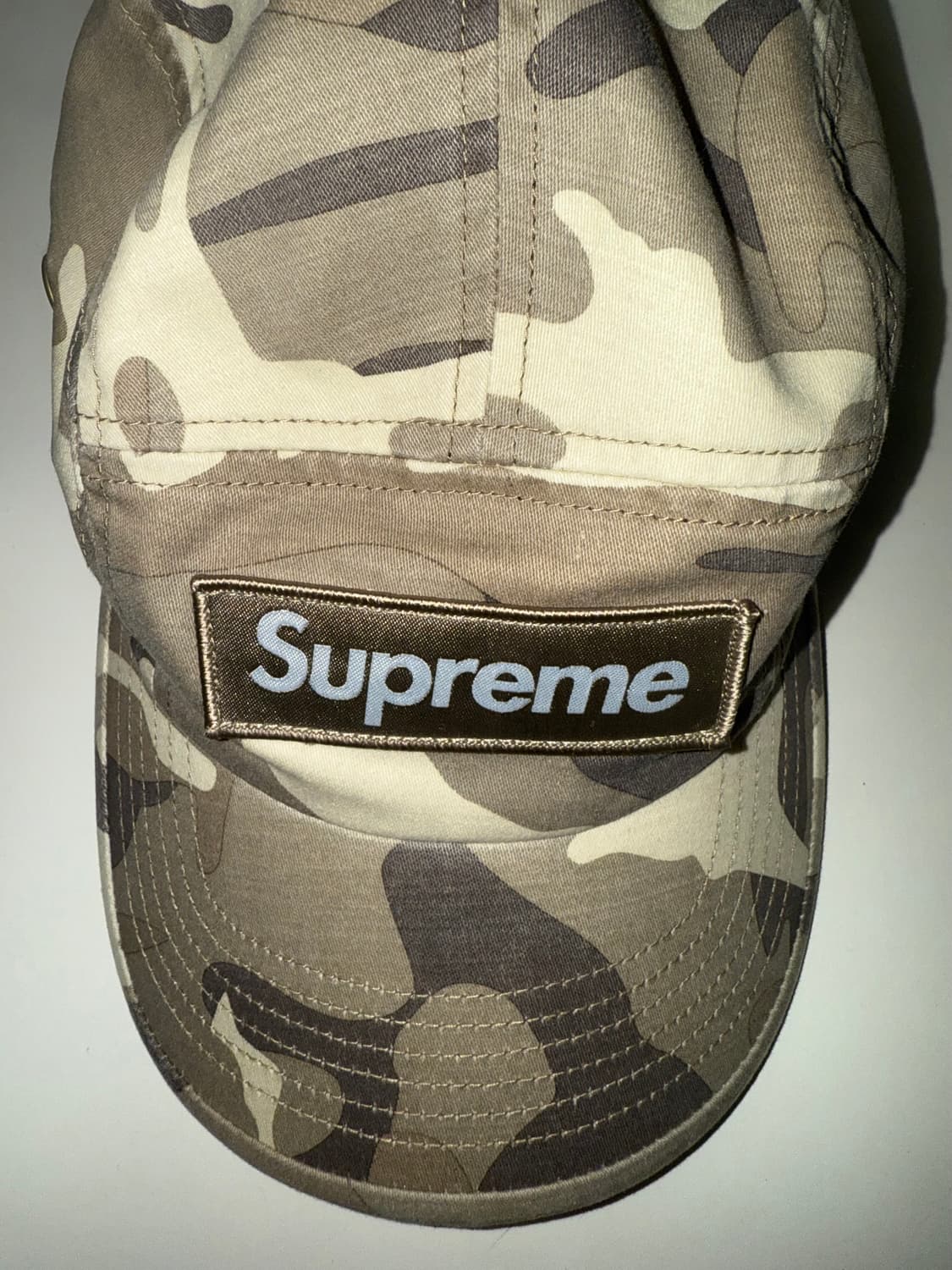 Supreme Military Camp Cap Stone Camo 상품이미지2