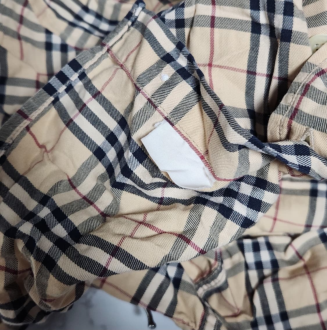 런던 버버리 체크 셔츠 상품이미지5