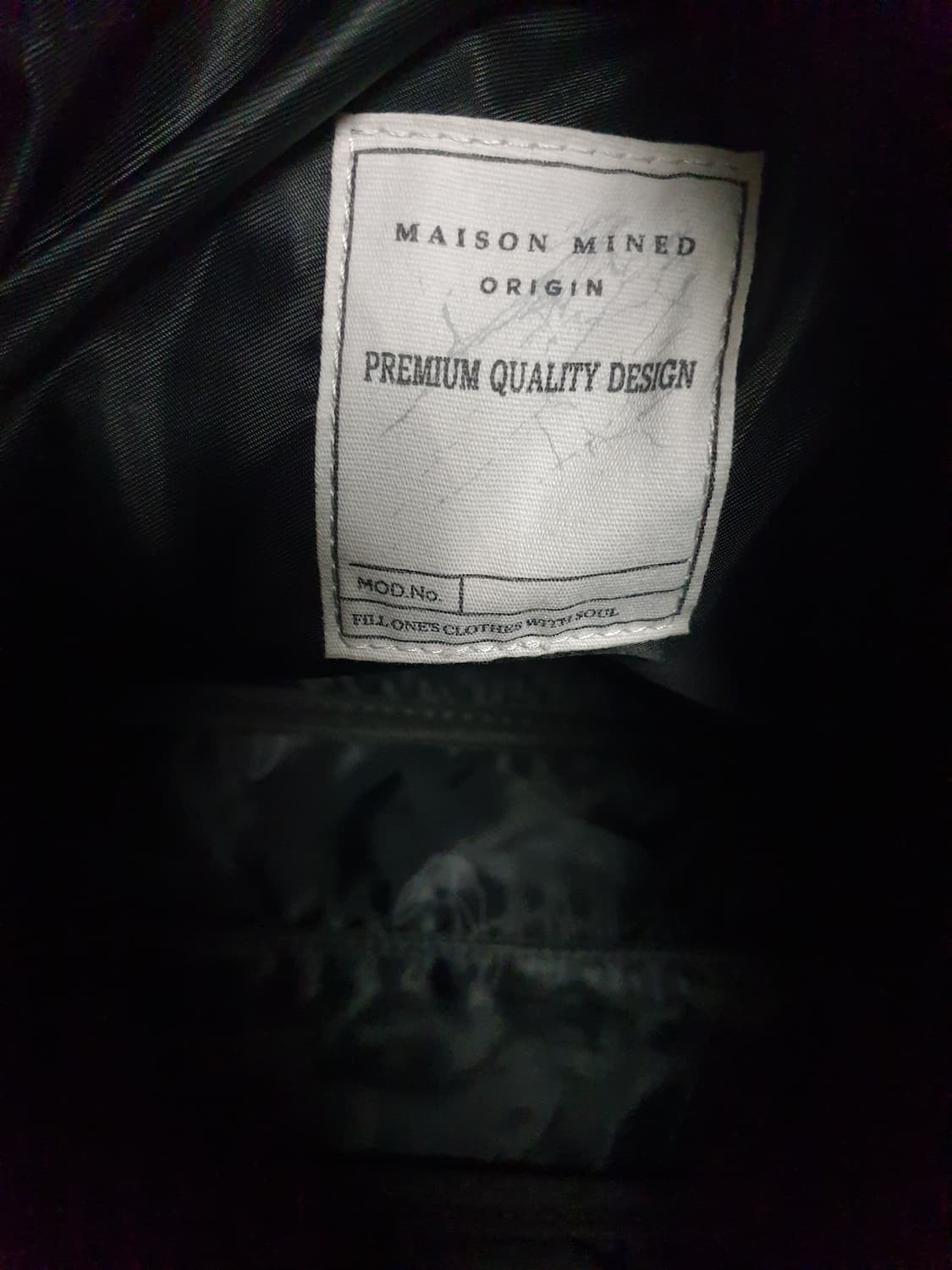 메종미네드 투버클 메신저 크로스백 블랙 상품이미지5