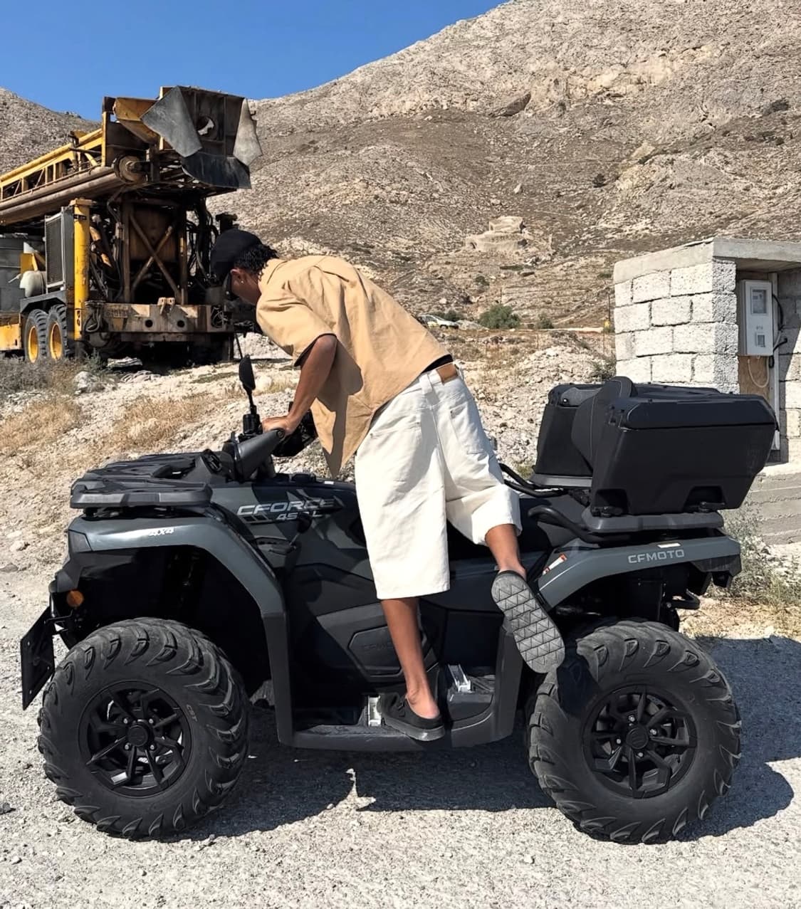 SWEATSCOLLECTIVE 에크루 워크웨어 쇼츠 M 상품이미지5