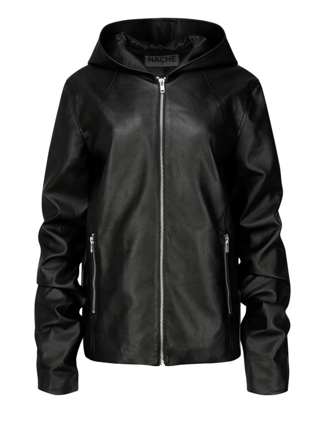 나체 nache hoodie leather jacket 가죽 레더 구해요 상품이미지1