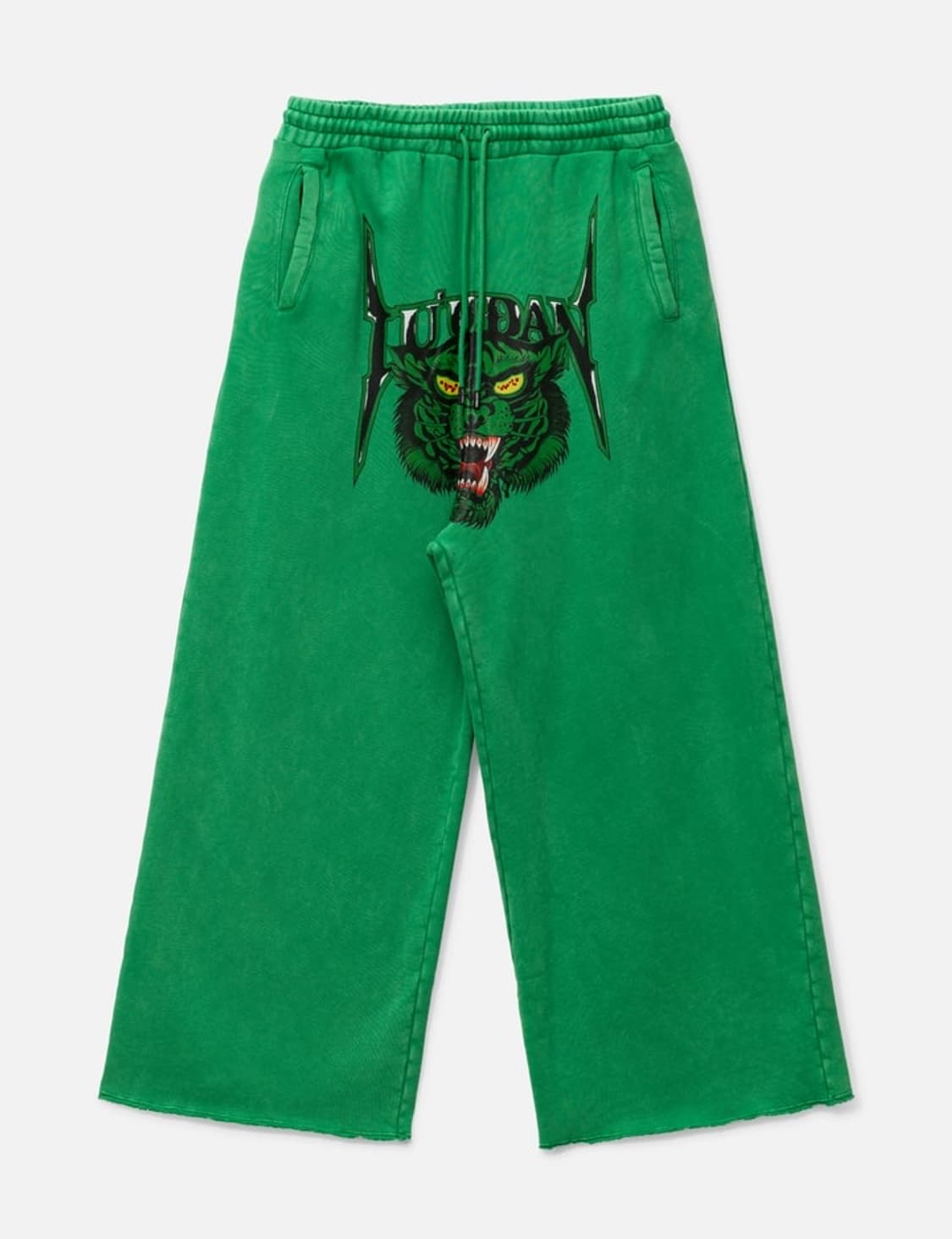 LUU DAN GREEN SWEAT PANTS 상품이미지1