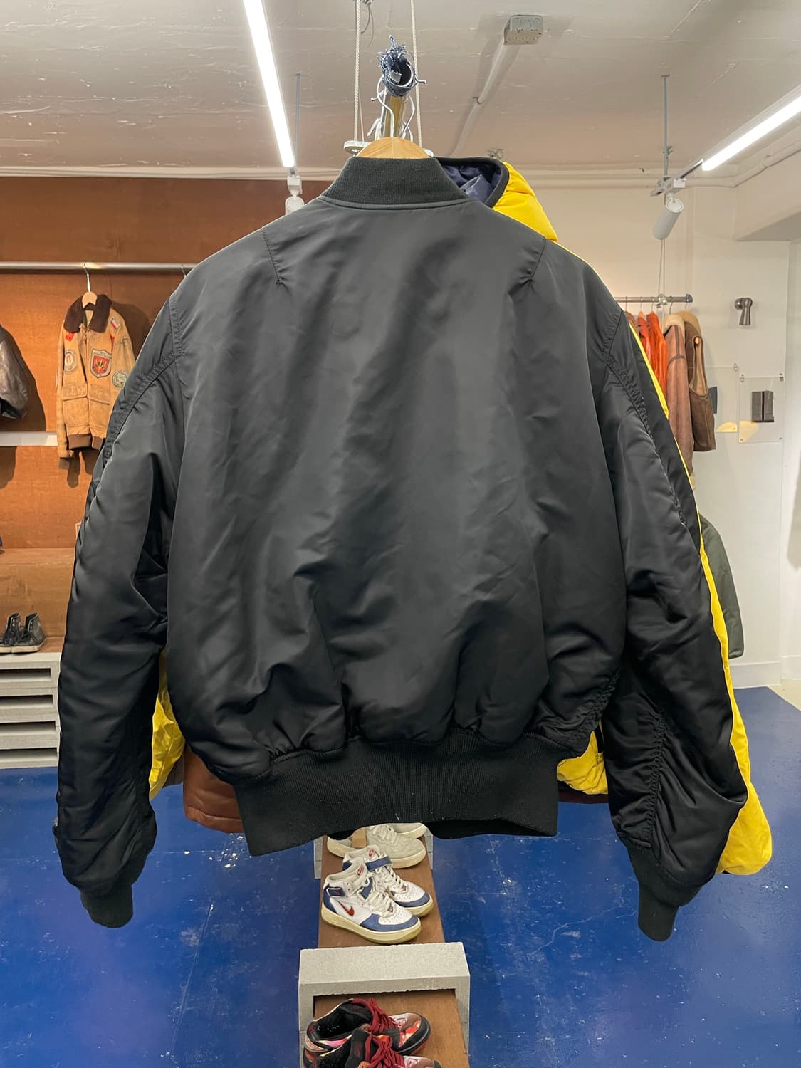 알파인더스트리 Military Ma-1 블랙 항공점퍼 상품이미지6