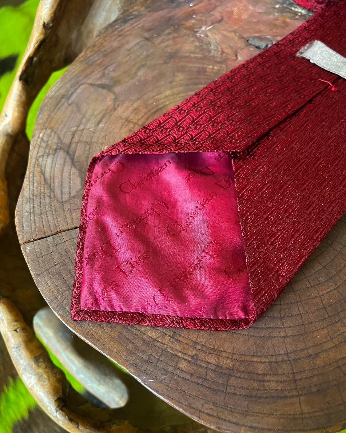 1980-90s Old DIOR Oblique Wide Neck-Tie 상품이미지6