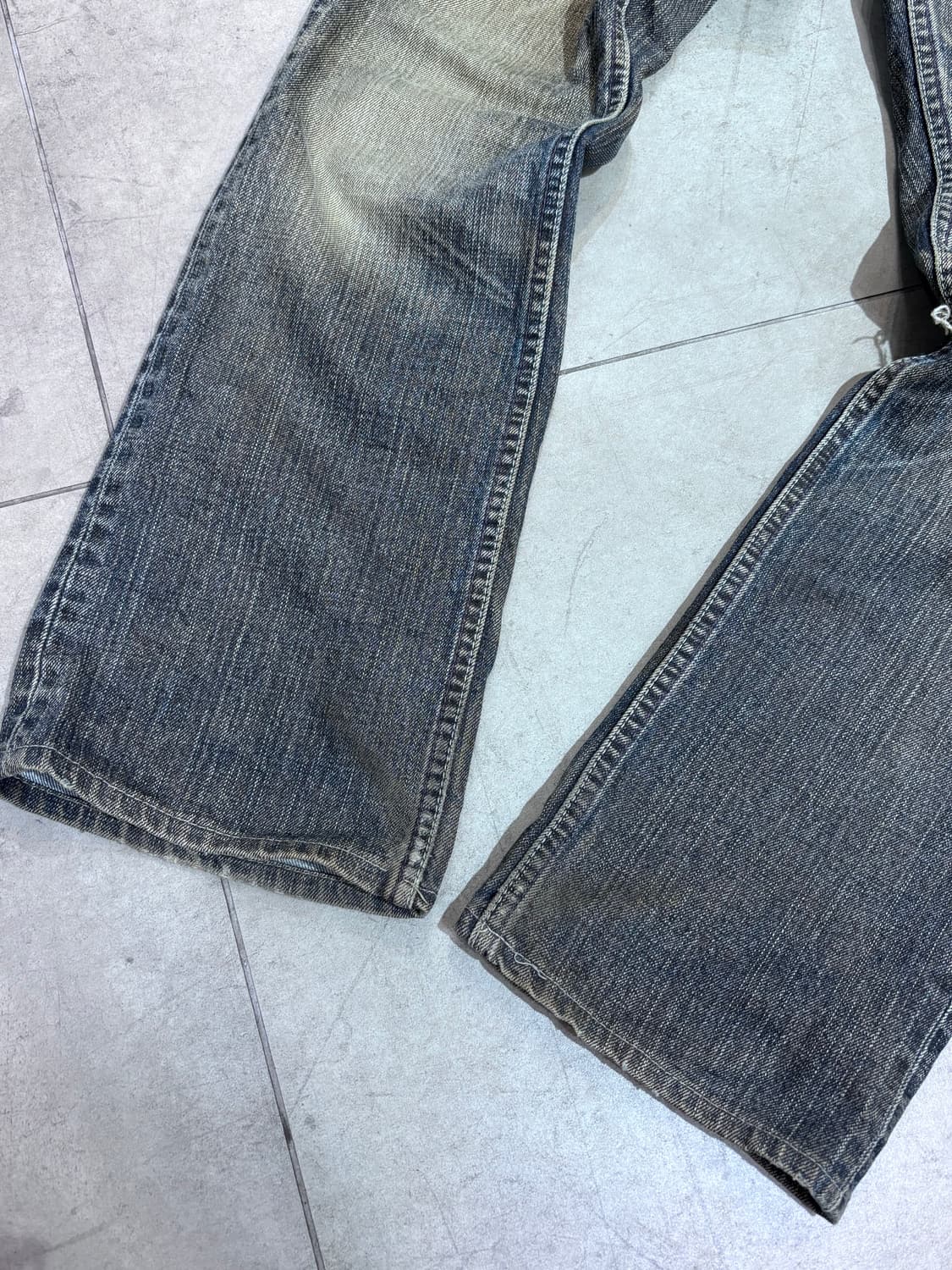 리바이스 빈티지 워싱 데미지 데님 팬츠 바지  상품이미지2