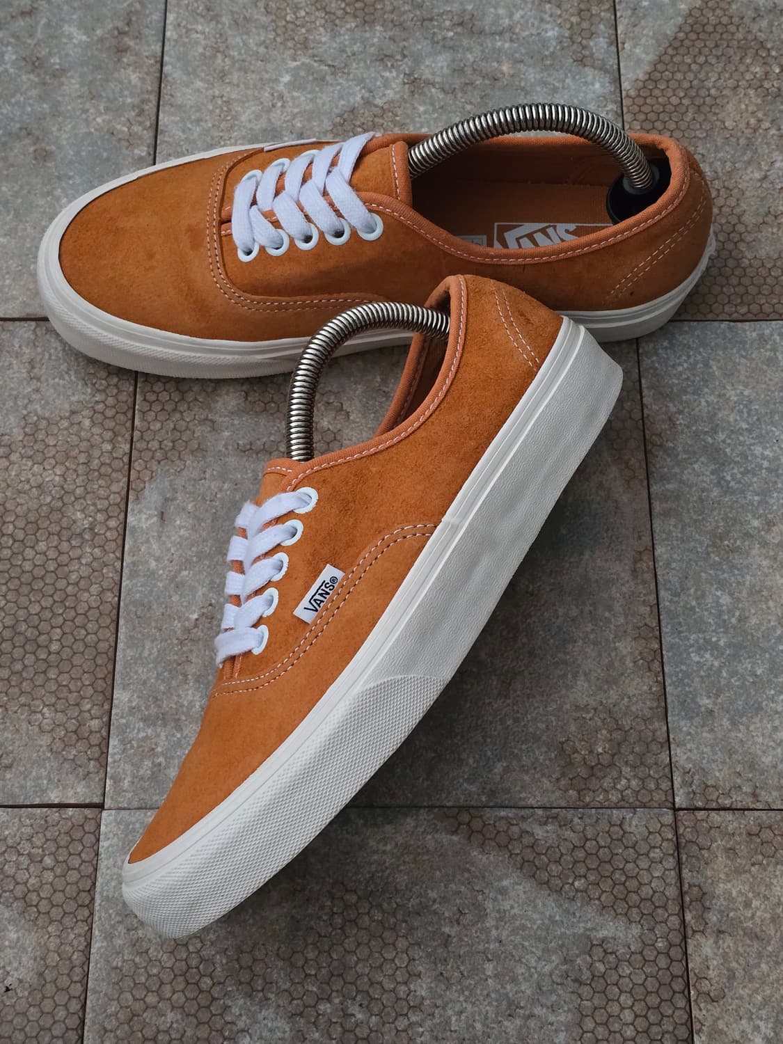 (245)반스 어센틱 피그 스웨이드 오렌지 상품이미지3