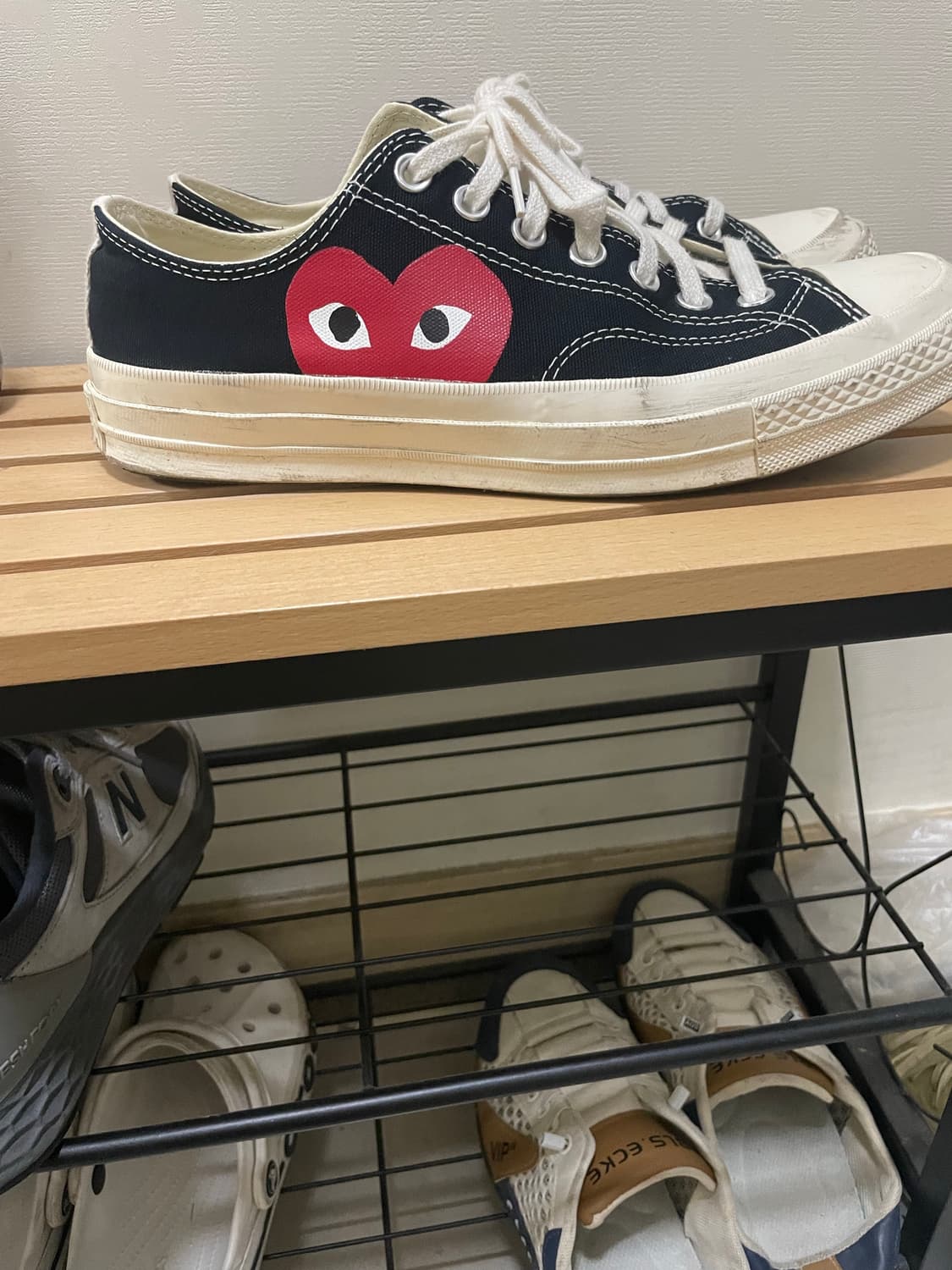 꼼데가르송 컨버스 상품이미지1