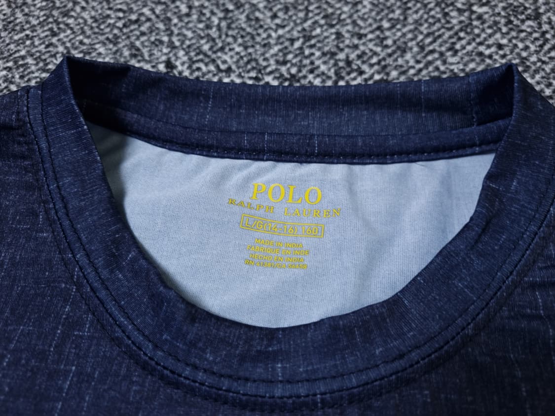 [무료배송][160]폴로 키즈 라운드 반팔티 상품이미지6