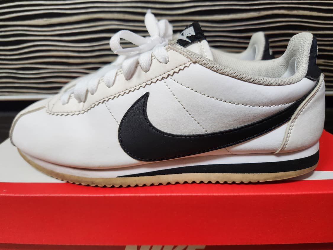 Nike 나이키 클래식 코르테즈  화이트블랙 807471-101 스니커즈 상품이미지4