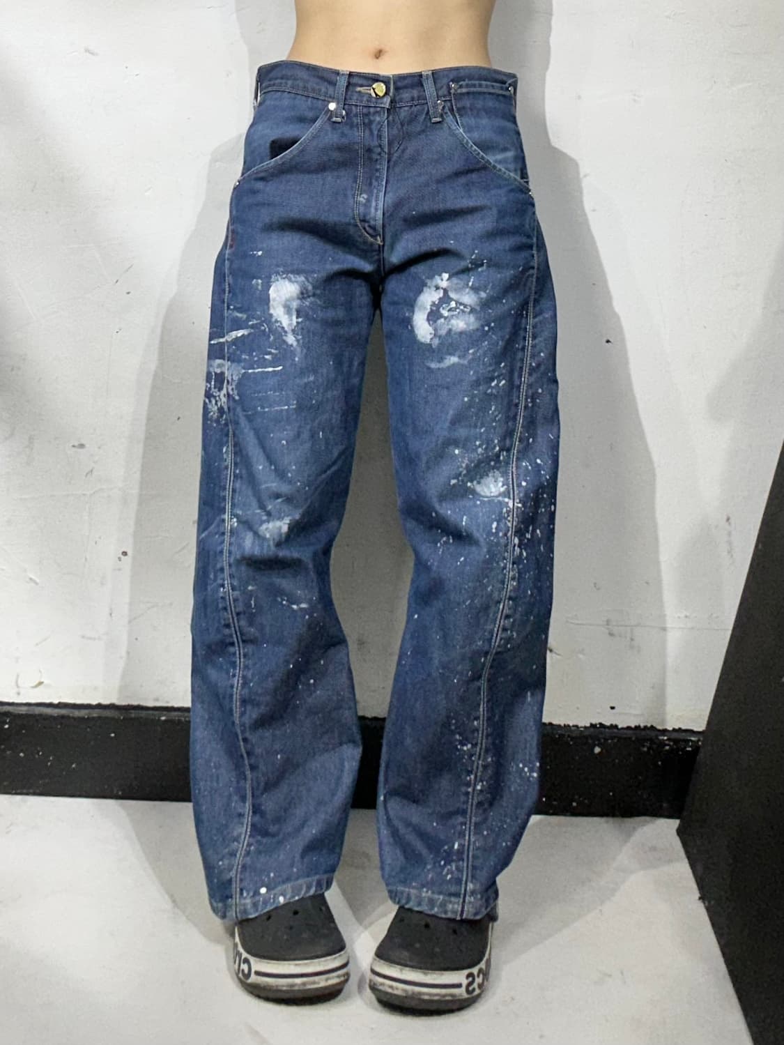 리바이스 중청 엔지니어드 페인팅 데님 팬츠 청바지  상품이미지2