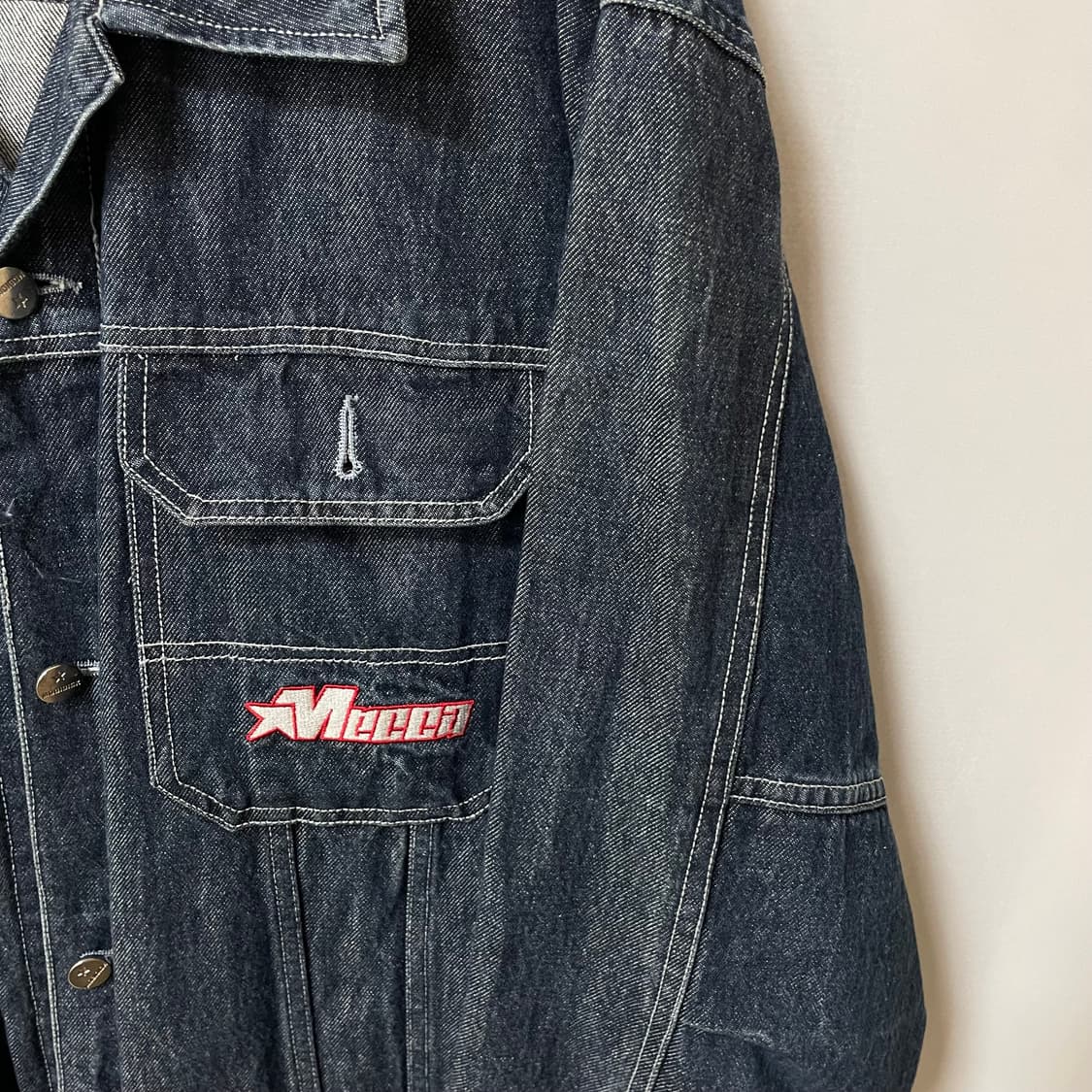 [ XXL ] MECCA USA 올드스쿨 데님 청자켓 상품이미지3