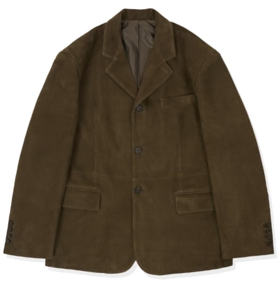 STU 고트 스웨이드 블레이저 L 사이즈 상품이미지1