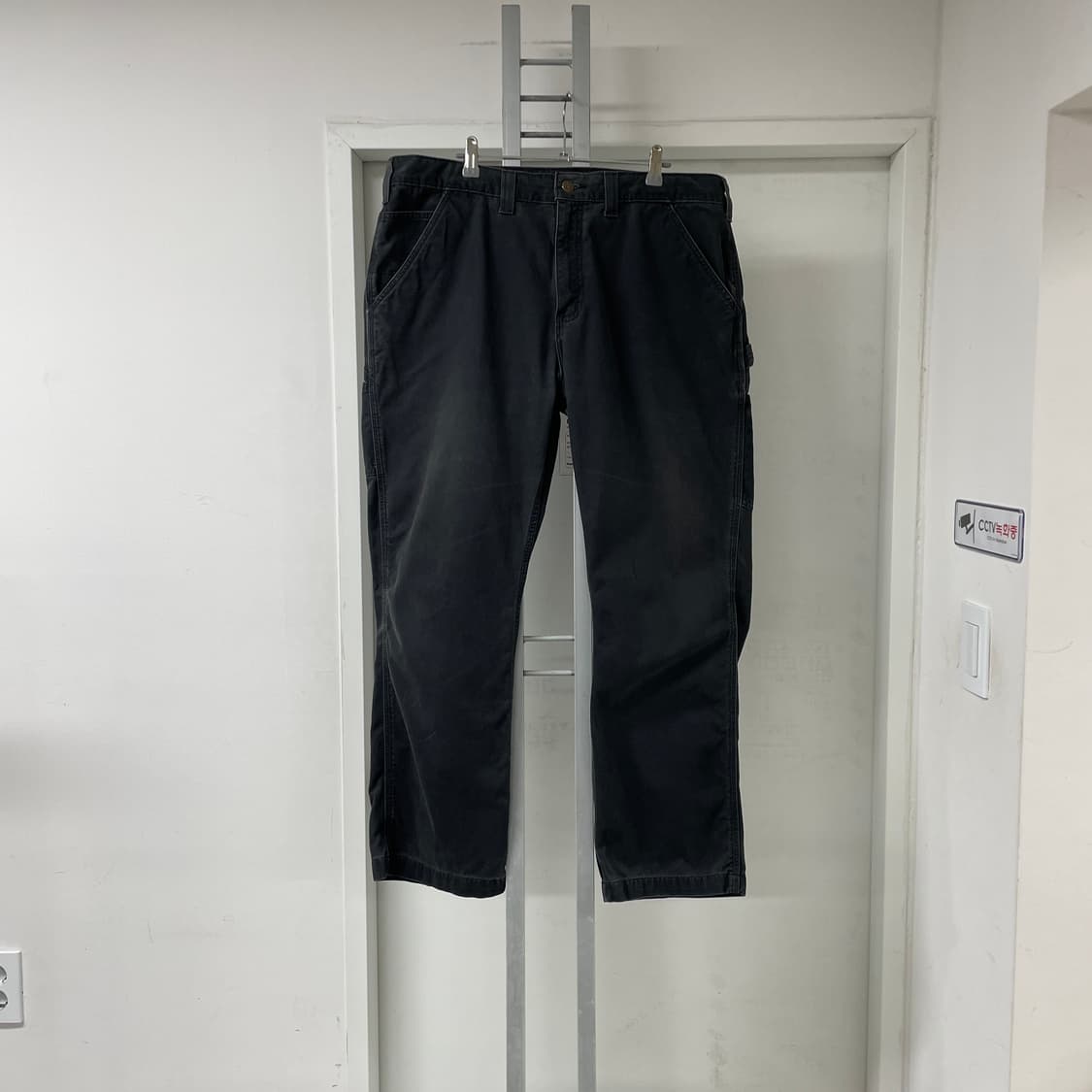 칼하트 워크 팬츠 블랙 38X30 상품이미지5