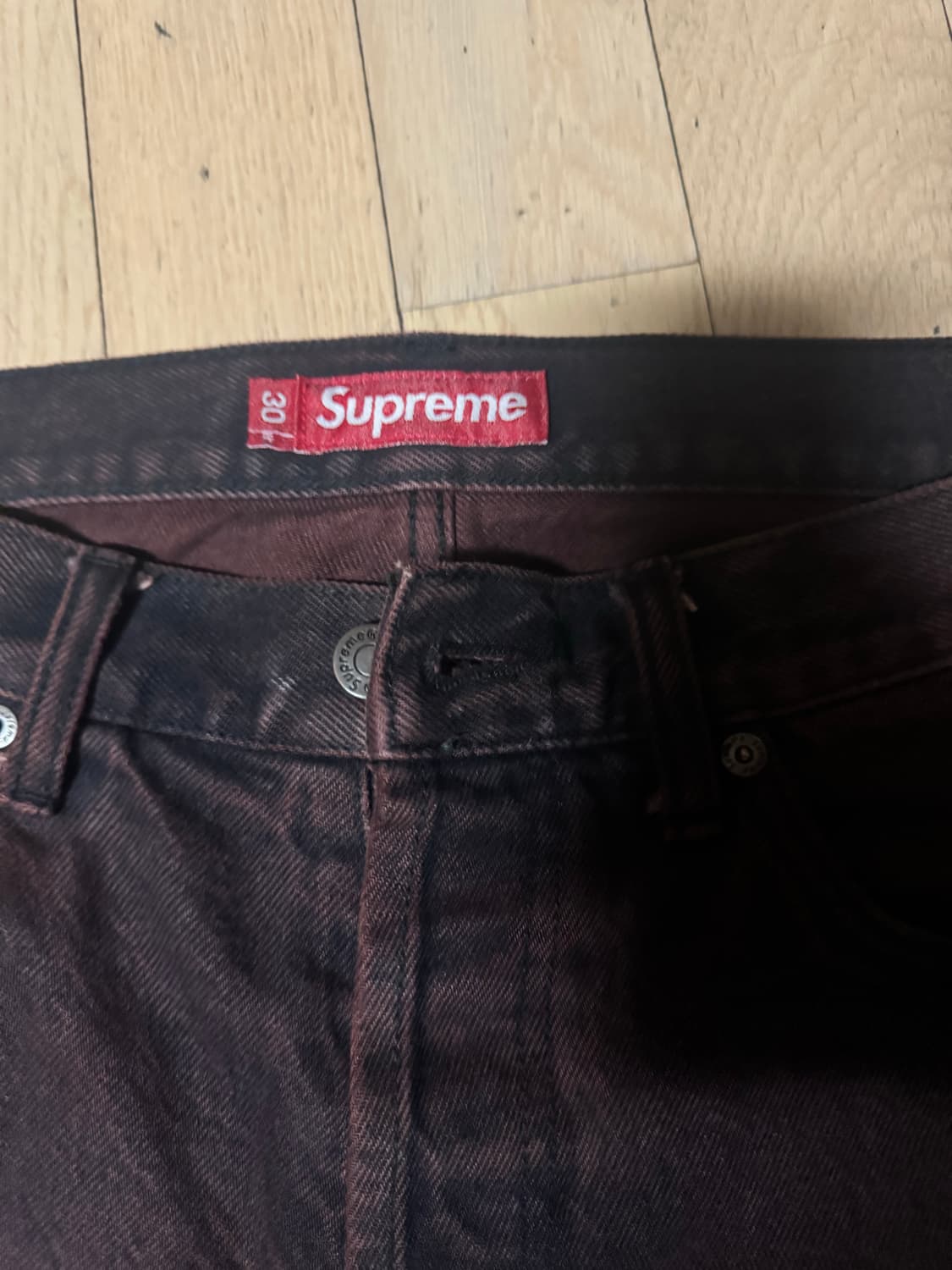 슈프림 오버다이드 레드 레귤러 30 상품이미지3