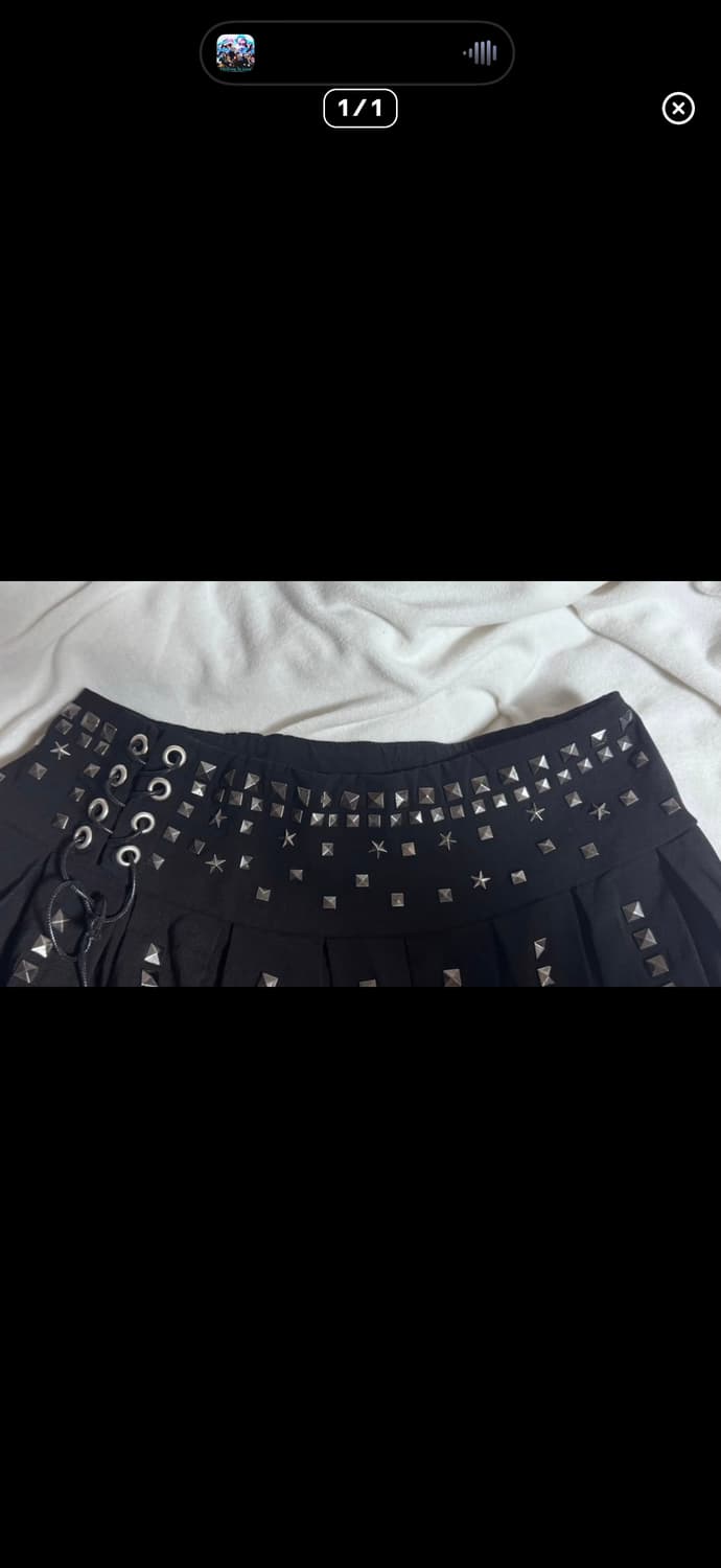 jaded london 스터드 스커트 상품이미지7