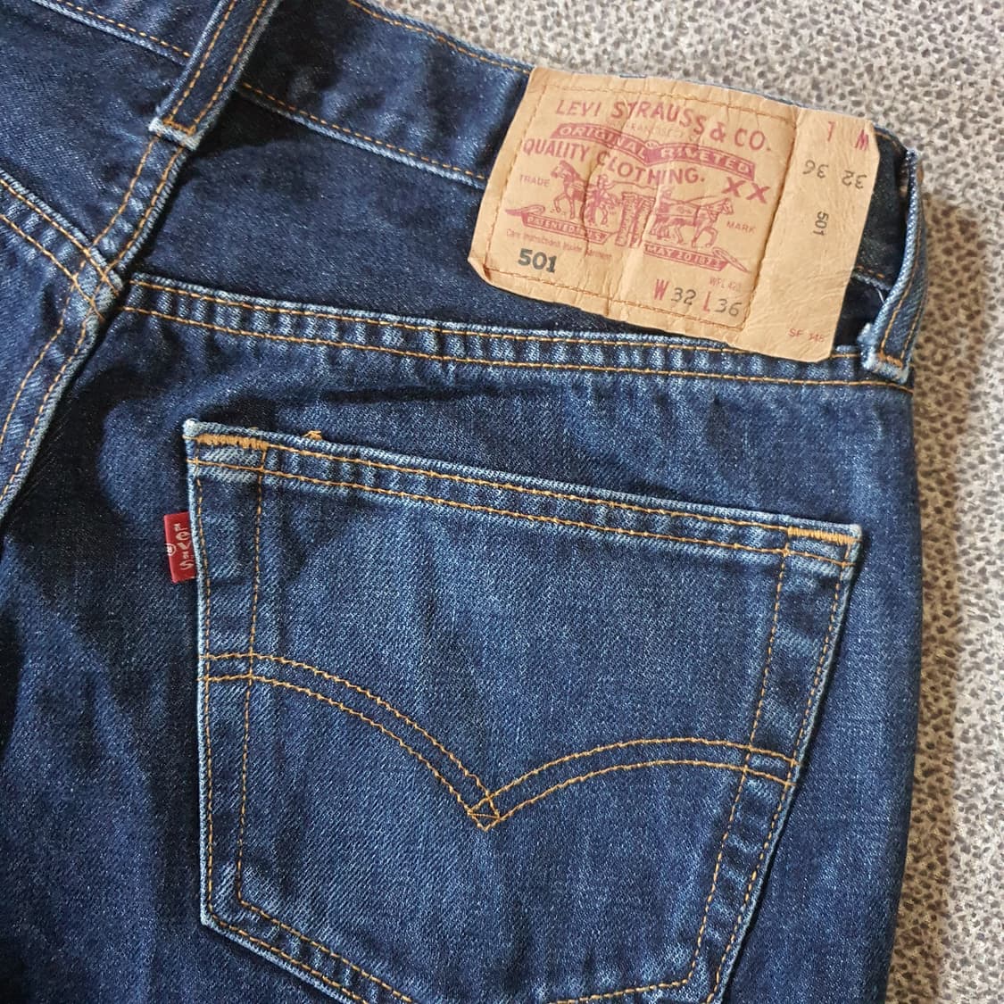 01s 유럽 리바이스501 데님 팬츠  no.13 상품이미지9