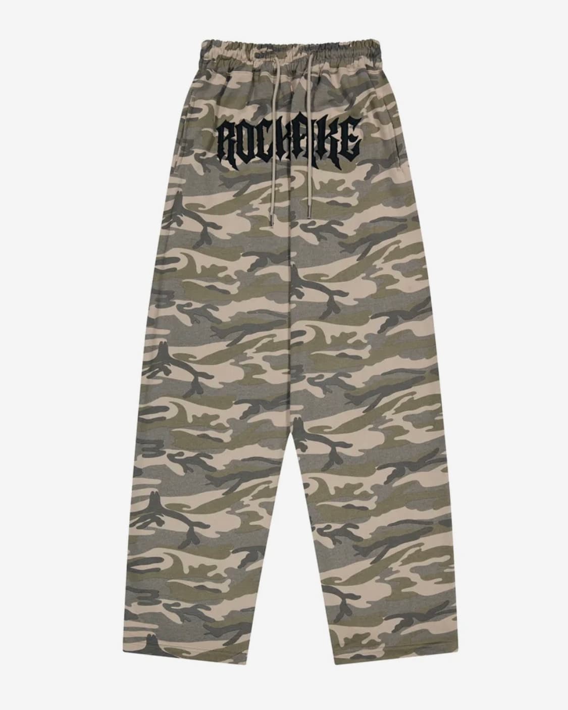 락케이크 Camo metal graphics pants 베이지 상품이미지2