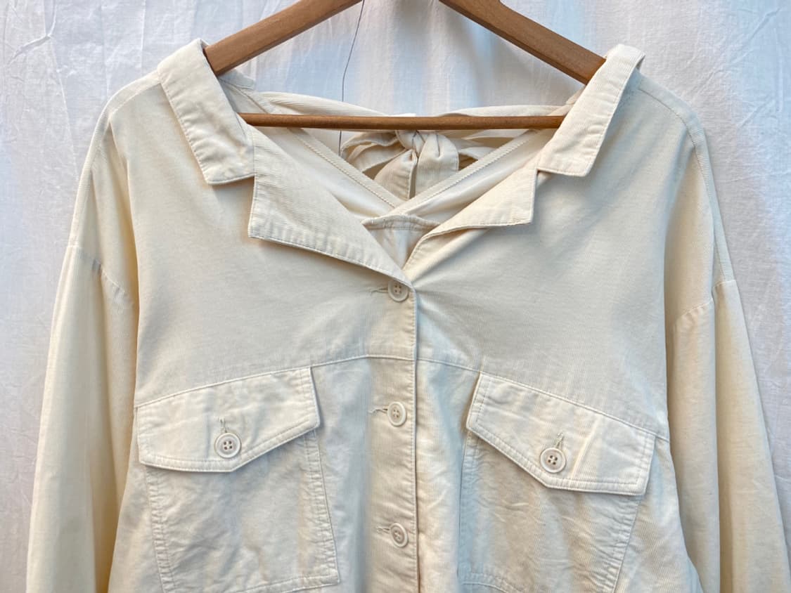 W CLOSET 코듀로이오프숄더탑(F) 상품이미지5