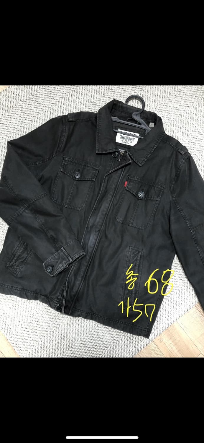 빈티지 리바이스 블랙 누빔 자켓 상품이미지3