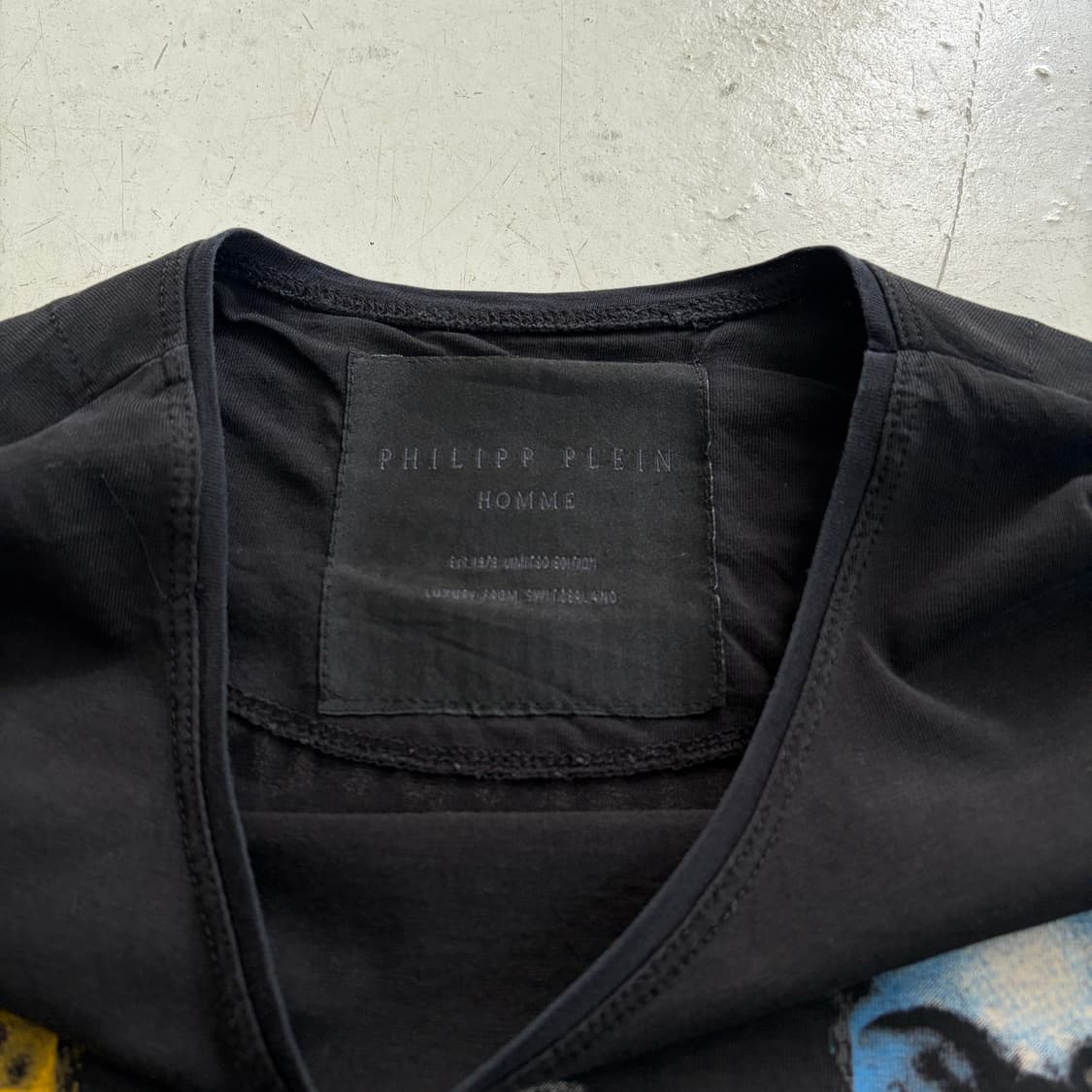 필립 플레인 빈티지 스컬 프린팅 롱슬리브 L 상품이미지7