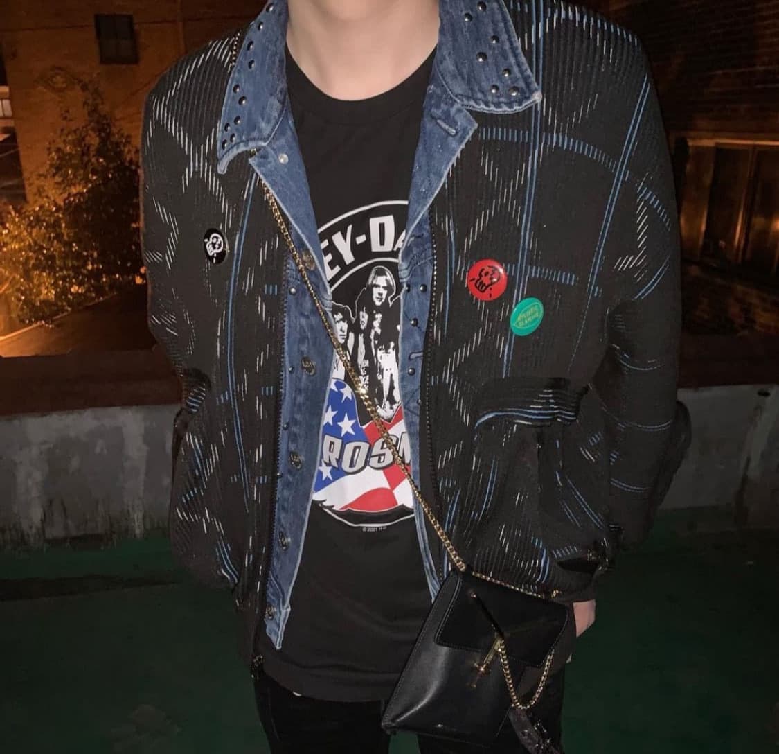 Stefan Cooke x Lee studded denim jacket 상품이미지6