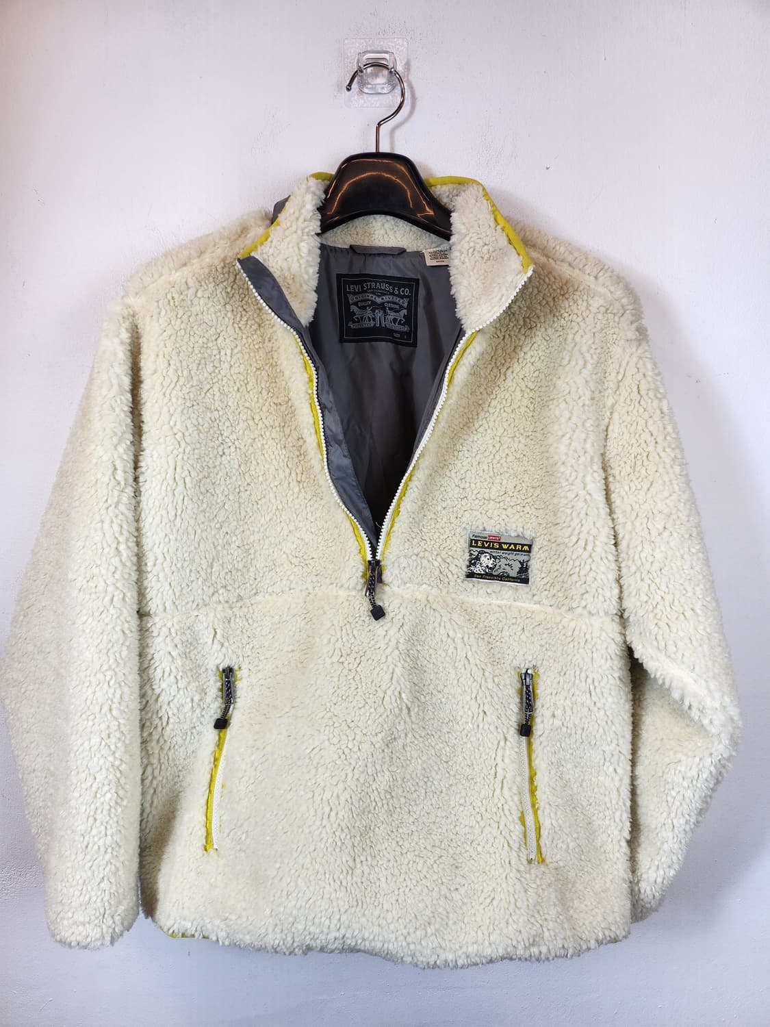 리바이스 LAKESIDE 보아 플리스 재킷  S 90 상품이미지9