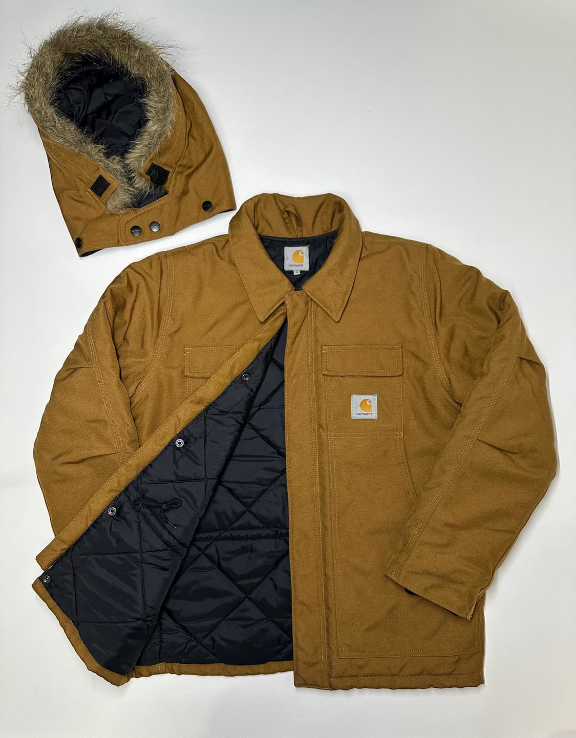 칼하트 아크틱 코트 브라운 S 상품이미지2