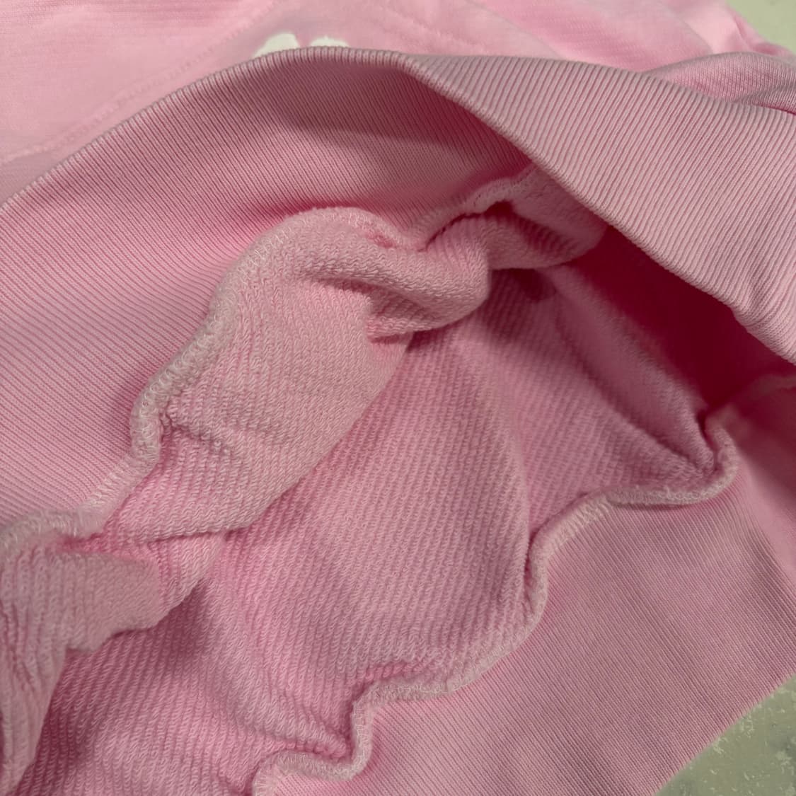 데님티어스 후드티 핑크 상품이미지4