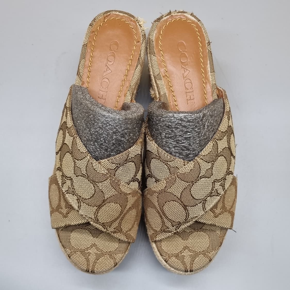 코치 여성웨지슬리퍼225 굽8  상품이미지2