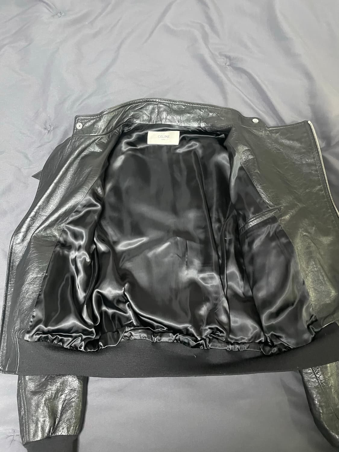 [46] 셀린느 스트랩 레더 자켓 상품이미지3