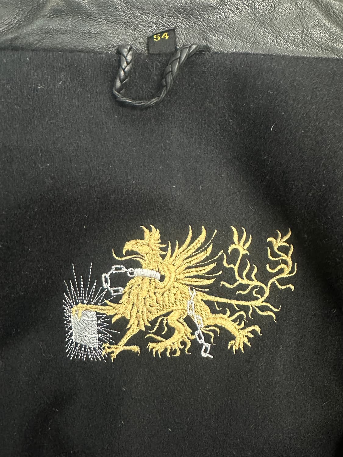 80s HUGO BOSS 레더 카코트 54 상품이미지9