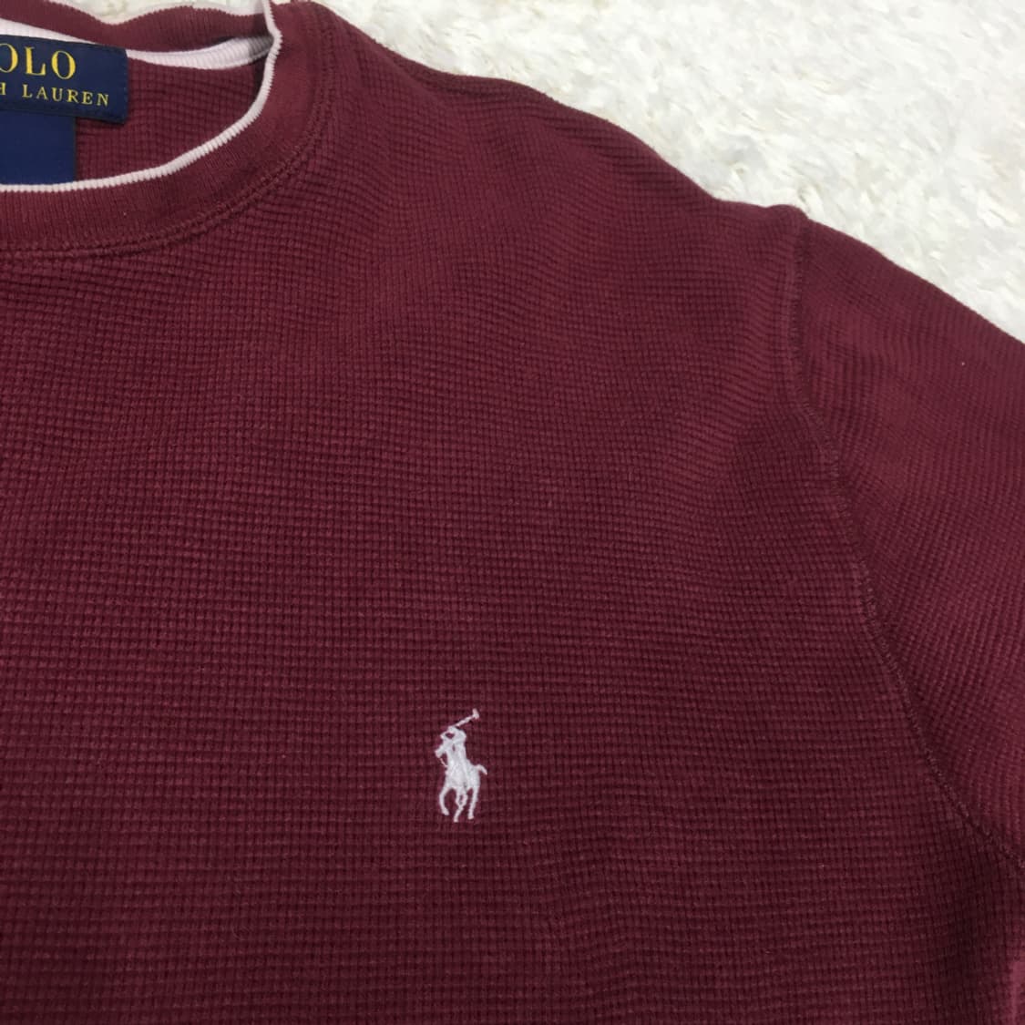 폴로 와플 롱슬리브 BB12 상품이미지3